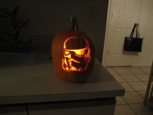 Storm Trooper Pumpkin